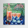 Rosé on the terrace